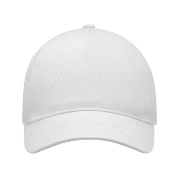 Cappellino baseball personalizzato con logo - LONG BEACH SINGA - Cappellino 5 pannelli 260 gr
