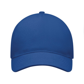 Cappellino baseball personalizzato con logo - LONG BEACH SINGA - Cappellino 5 pannelli 260 gr