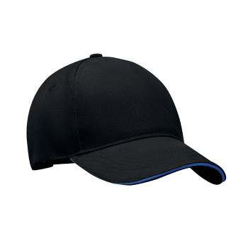 Cappellino baseball personalizzato con logo - LONG BEACH SINGA - Cappellino 5 pannelli 260 gr