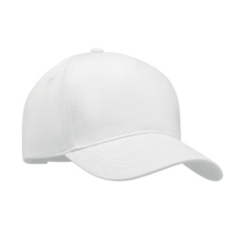 Cappellino baseball personalizzato con logo - LONG BEACH SINGA - Cappellino 5 pannelli 260 gr