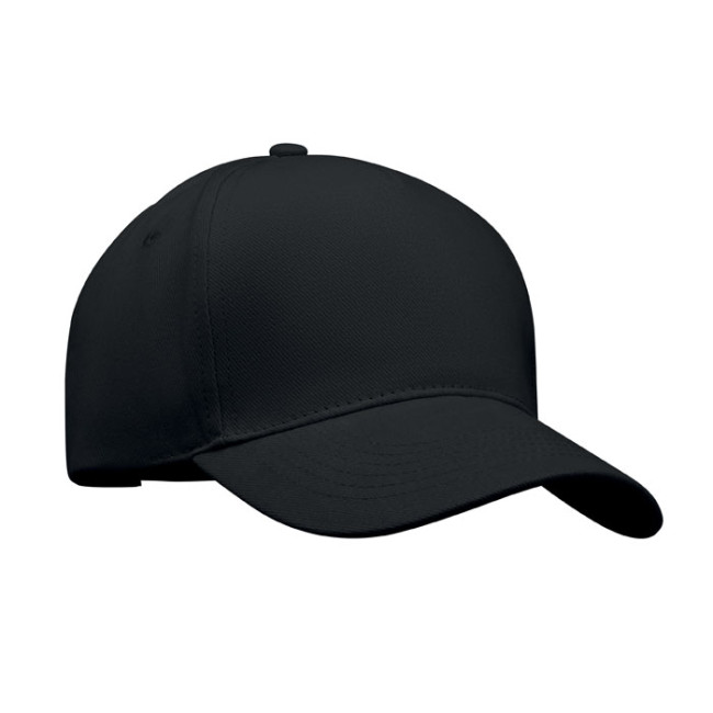 Cappellino baseball personalizzato con logo - LONG BEACH SINGA - Cappellino 5 pannelli 260 gr