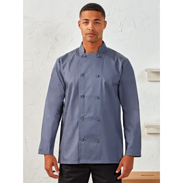 Giacca chef personalizzabile Premier manica lunga twill resistente