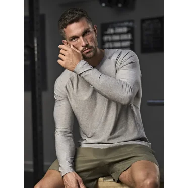 Maglia a maniche lunghe personalizzabile Tee Jays in tessuto Cooldry elasticizzato