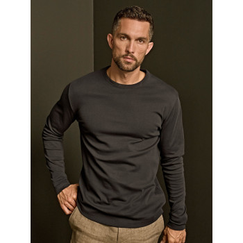 felpe uomo personalizzate - Long Sleeve Interlock Tee