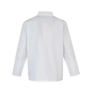 Long Sleeve Press Stud Chef''s Jacket