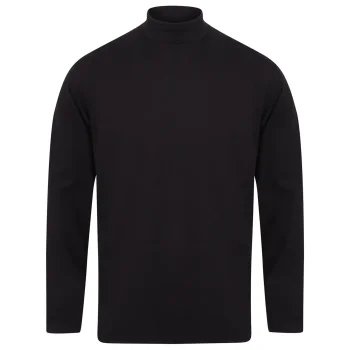 Long sleeved roll neck top