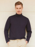 Long sleeved roll neck top