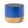 Speaker Bluetooth personalizzabile in alluminio riciclato e base in bambù