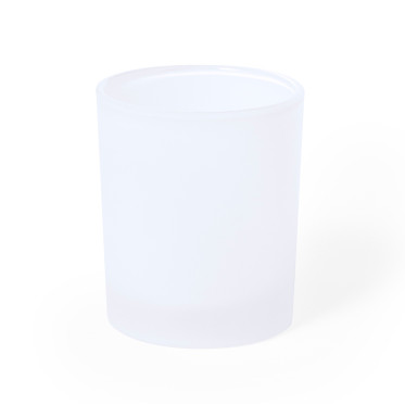 Bicchiere personalizzabile vetro opaco 330 ml con scatola kraft