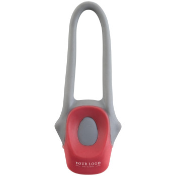 Luce di sicurezza da bicicletta in plastica e silicone Abigail