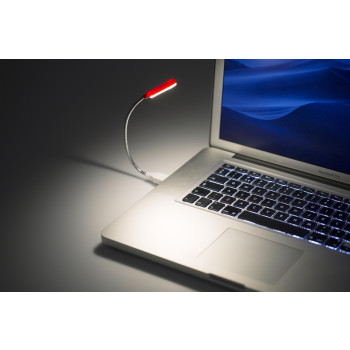 Gadget tecnologici personalizzati - Luce per laptop, in ABS e metallo Lola