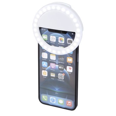 Gadget per smartphone personalizzato con logo - Luce per selfie Ring