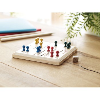 Gadget per bambini personalizzati con logo - LUDO - Gioco in legno
