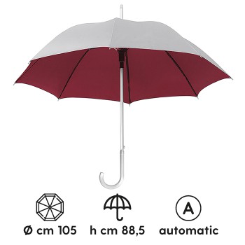 Ombrelli da passeggio personalizzati con logo - LUNAR