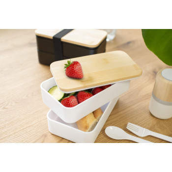 Lunch Box con doppio scomparto in PP Maxton