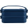 Lunchbox personalizzata Impression in polipropilene con doppio scomparto