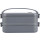 Lunchbox personalizzata Impression in polipropilene con doppio scomparto