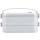 Lunchbox personalizzata Impression in polipropilene con doppio scomparto