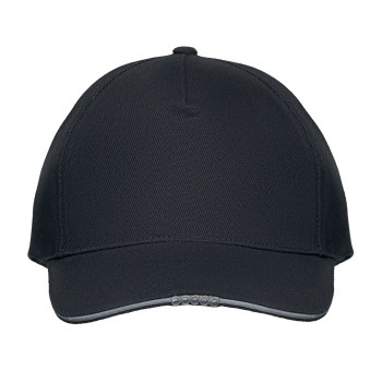 Cappellino baseball personalizzato con logo - LUZCAP - Cappellino a 5 pannelli in coto