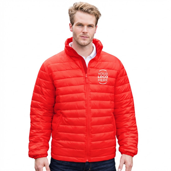 M Ice Bird Piumino personalizzato Result leggero antivento con zip YKK