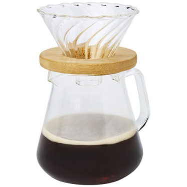 Gadget per cucina e casa regalo aziendale per la casa - Macchina per il caffé in vetro da 500 ml Geis