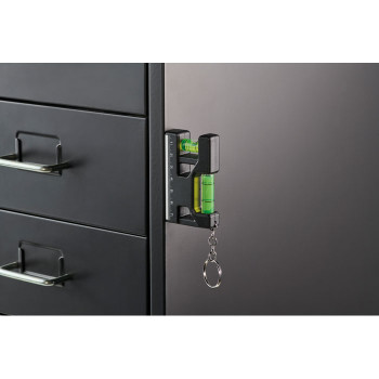 Portachiavi personalizzato con logo - gadget portachiavi aziendale - MAGEVEL - Livella magnetico con portachia