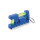 Livella magnetica personalizzabile con portachiavi in ABS compatto