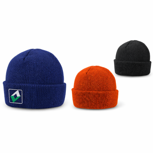 Berretti personalizzati con logo - Maglione a berrettino personalizzabile doppia maglia taglia unica