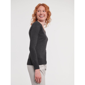 Maglione donna scollo a V