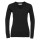 Maglione donna Russell con scollo a V e maniche a giro in cotone acrilico