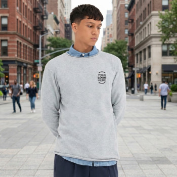 maglioni personalizzabili con logo - Maglione unisex personalizzabile Ecologie by AWDis in cotone rigenerato