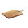 Tagliere personalizzabile rettangolare in legno naturale con cordoncino resistente
