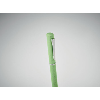 Penna personalizzata con logo  - MAIPEN - Penna twist in paglia di grano/ABS