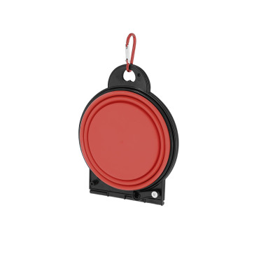 Coprisottobicchiere personalizzabile in poliestere flessibile con foro per cannuccia