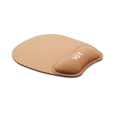 Mousepad ergonomico personalizzato in sughero con supporto polsi