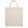 Shopper personalizzabile in cotone biologico con manici corti