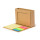 Portapenne personalizzabile multifunzione in cartone riciclato con post-it adesivi