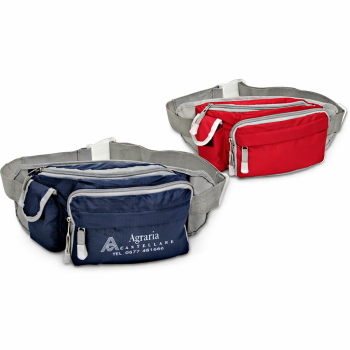 Marsupio personalizzabile nylon ripstop 3 tasche con cintura regolabile