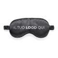Maschera relax personalizzabile in raso con fascia elastica e sacchetto