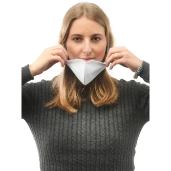 Abbigliamento da Lavoro Personalizzato con Logo - Mascherina individuale con elastici alla nuca