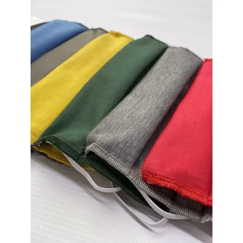 Abbigliamento da Lavoro Personalizzato con Logo - Mascherina pieghettata jersey colori assortiti