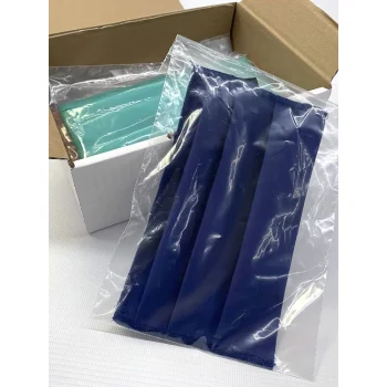 Abbigliamento da Lavoro Personalizzato con Logo - Mascherina pieghettata popeline colori assortiti