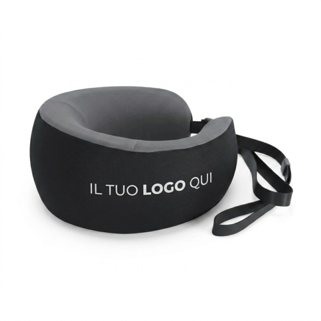Accessorio da viaggio personalizzato - Massaggiatore portatile al collo con chiusura a fibbia e batteria ricaricabile