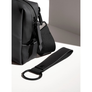 Portachiavi personalizzato con logo - Matte PU Keyring