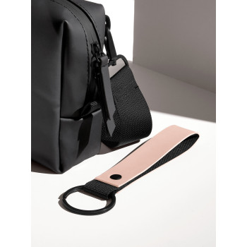 Portachiavi personalizzato con logo - Matte PU Keyring