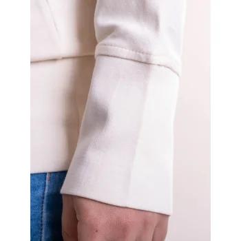 Maxi felpa donna a V