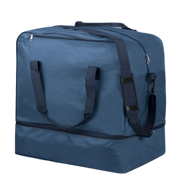 Borsone sportivo personalizzabile con vano scarpiera e tascone esterno