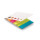 Memosticky Stickynotes personalizzabili carta riciclata multicolore adesive
