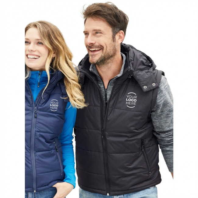 Gilet personalizzato - Men Padded Vest personalizzabile Daiber gilè trapuntato antivento idrorepellente