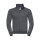 Felpa con zip integrale Russell maniche set-in rinforzata